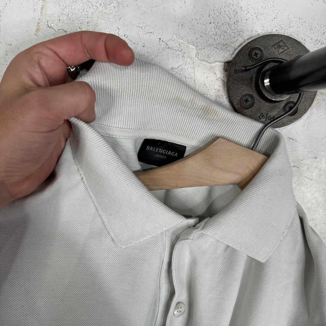 Balenciaga Small Fit Crest Polo