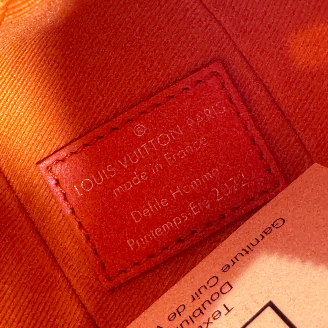 Louis Vuitton Orange Pouch Keychain