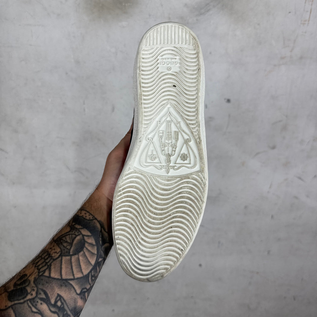 Gucci Grey Embossed Monogram Aces
