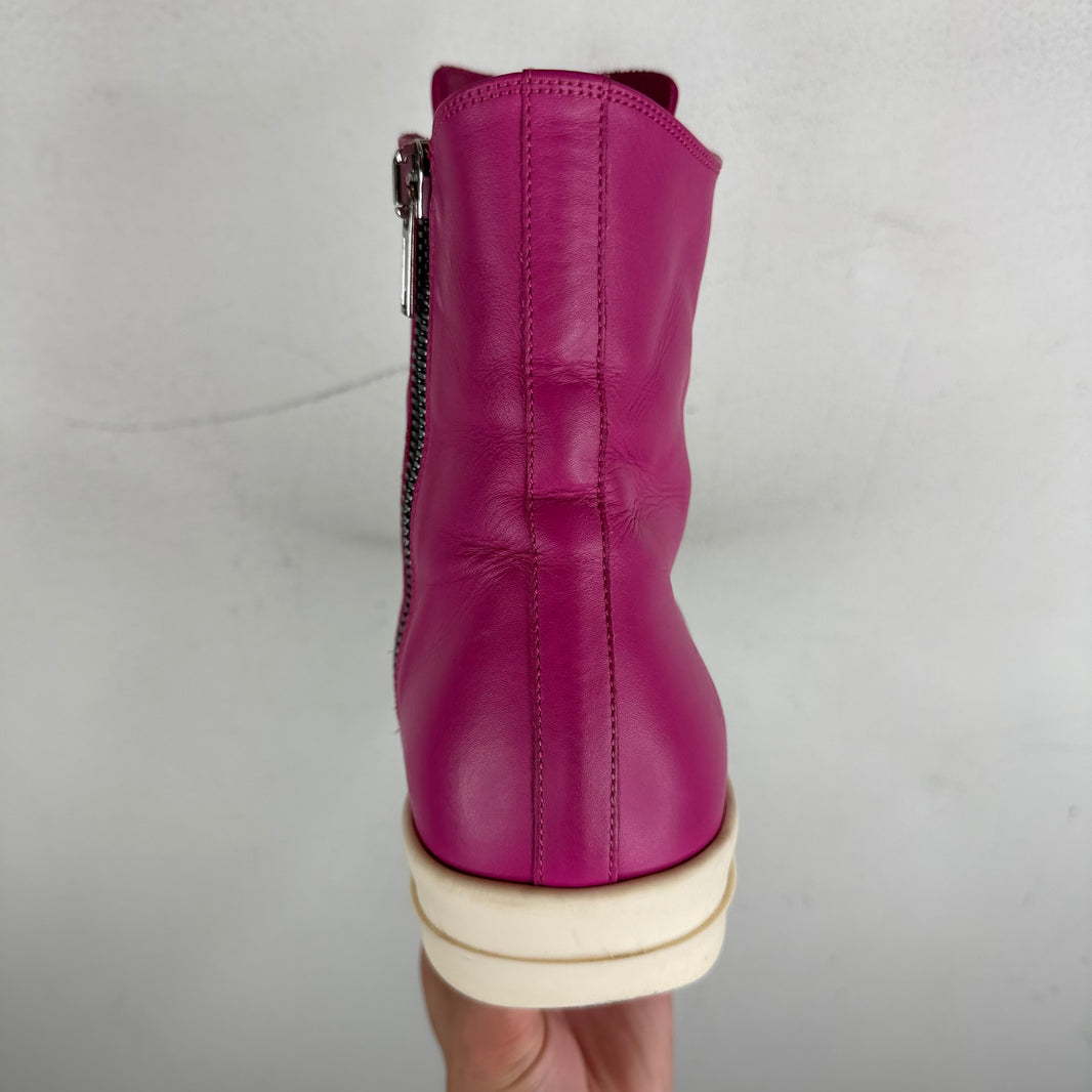 Rick Owens Hot Pink Leather Ramones