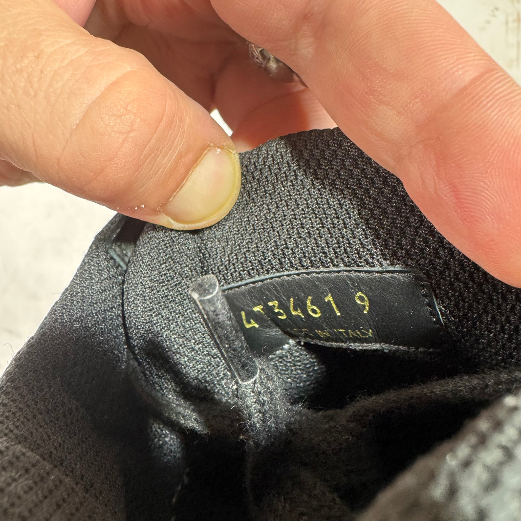 Prada Patent Triple Black High Americas Cup