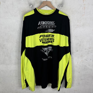Vetements Neon/Black Rebuilt LS T-Shirt