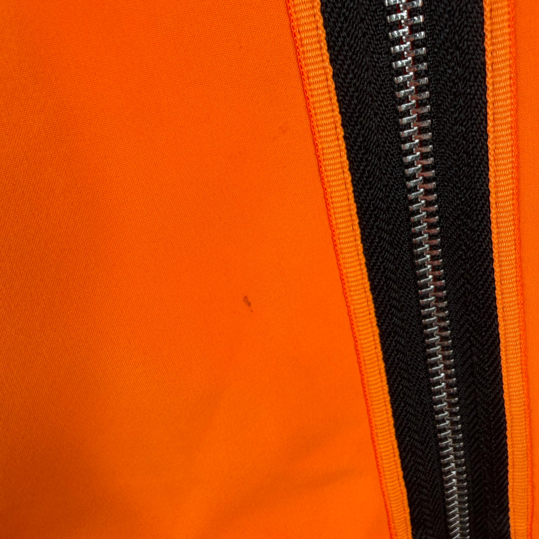 Stone Island Orange Hooded Track Jacket