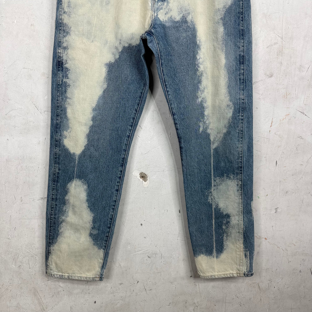 Tom Ford Bleach Slim Straight Jeans