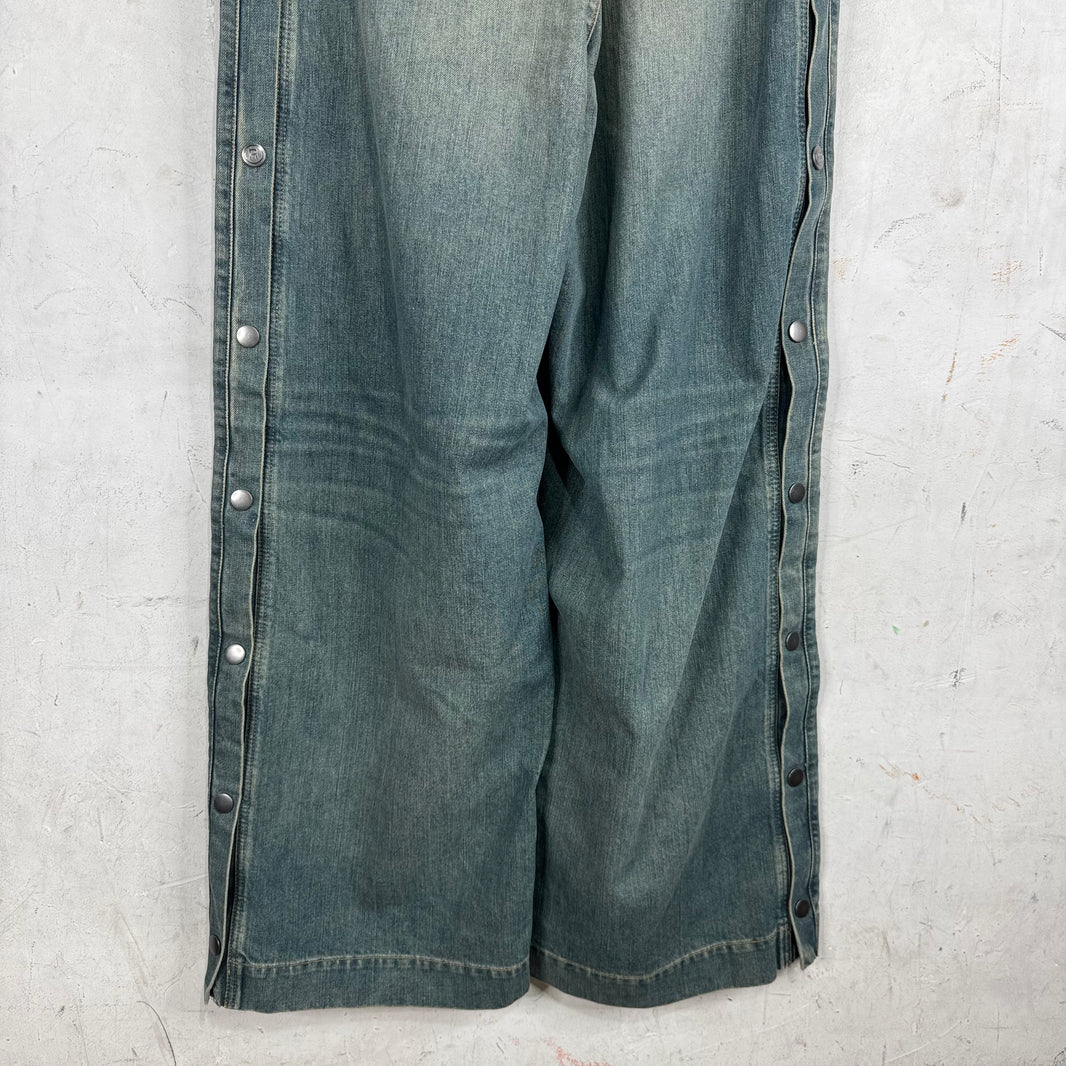 Martine Rose Pusher Snap Loose Jeans