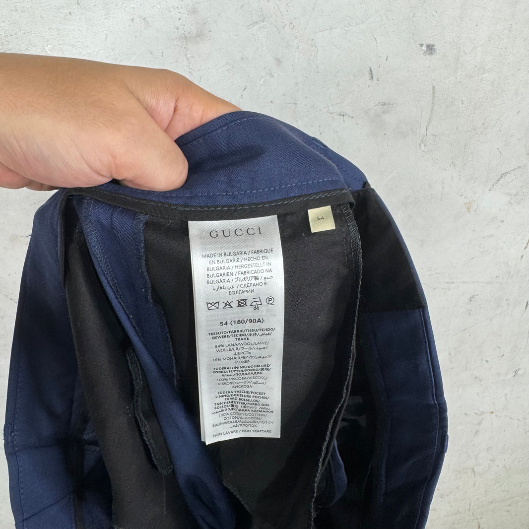 Gucci Navy Blue Suit Set