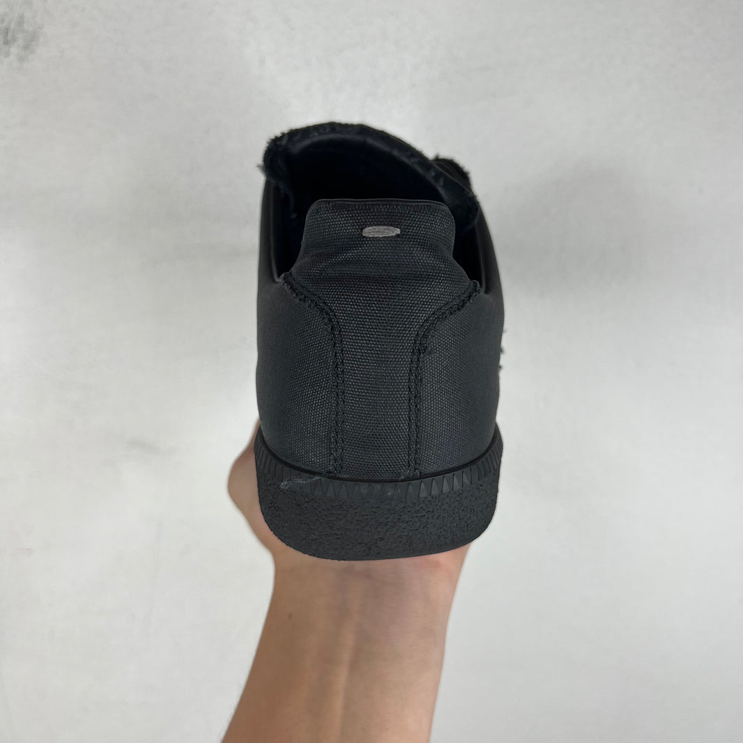 Margiela Black Canvas Replica Sneakers