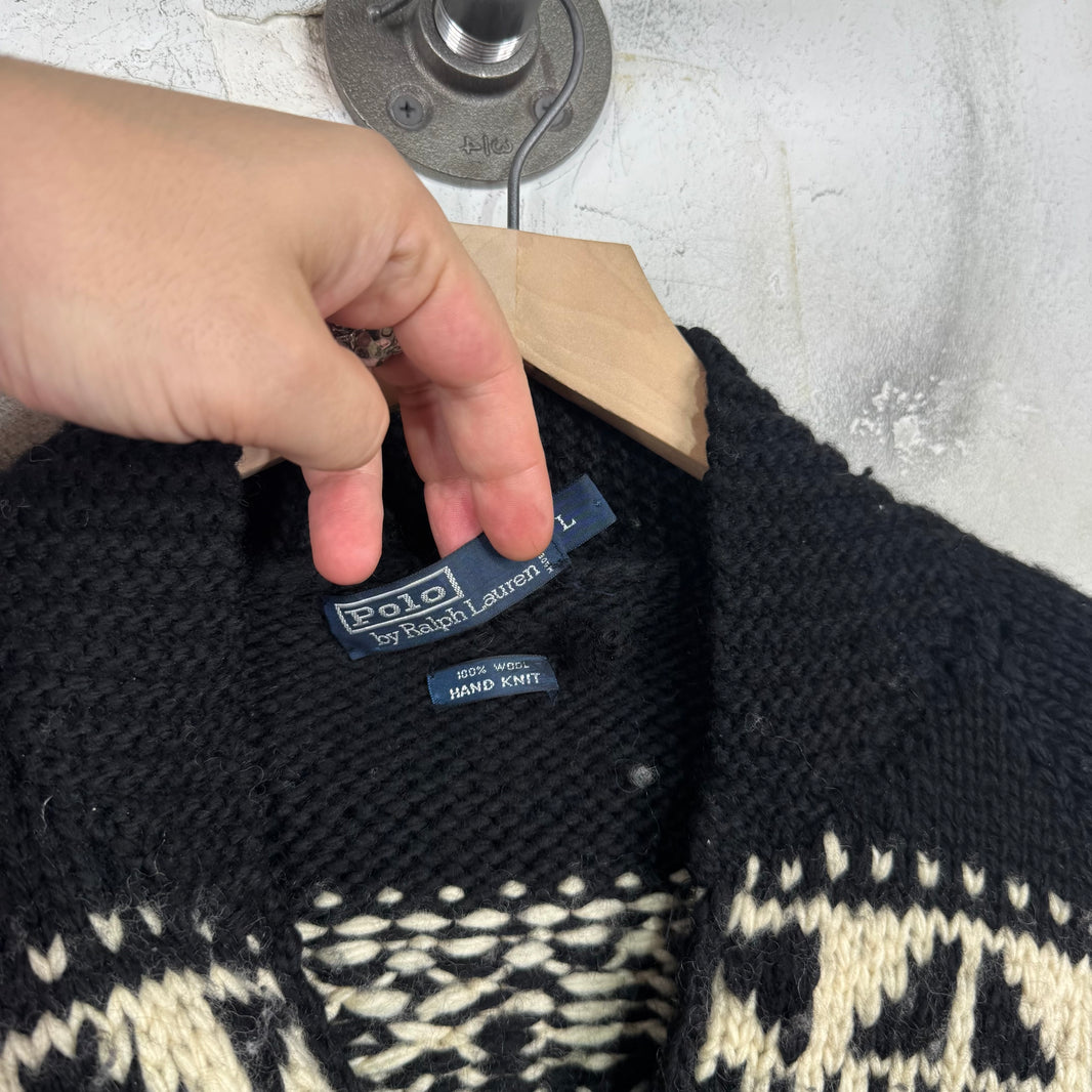 Ralph Lauren Cowichan Zipped Knit