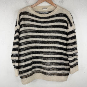 Saint Laurent Striped Knit Sweater