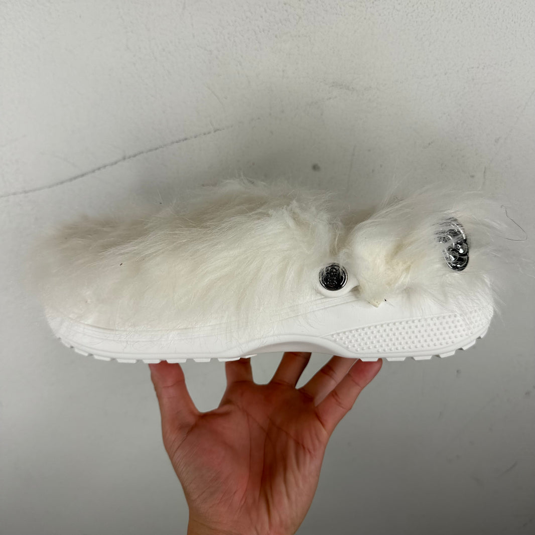 Chito Croc Furry Sandals