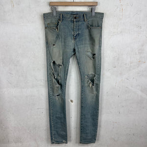 Saint Laurent D02 Crash Denim
