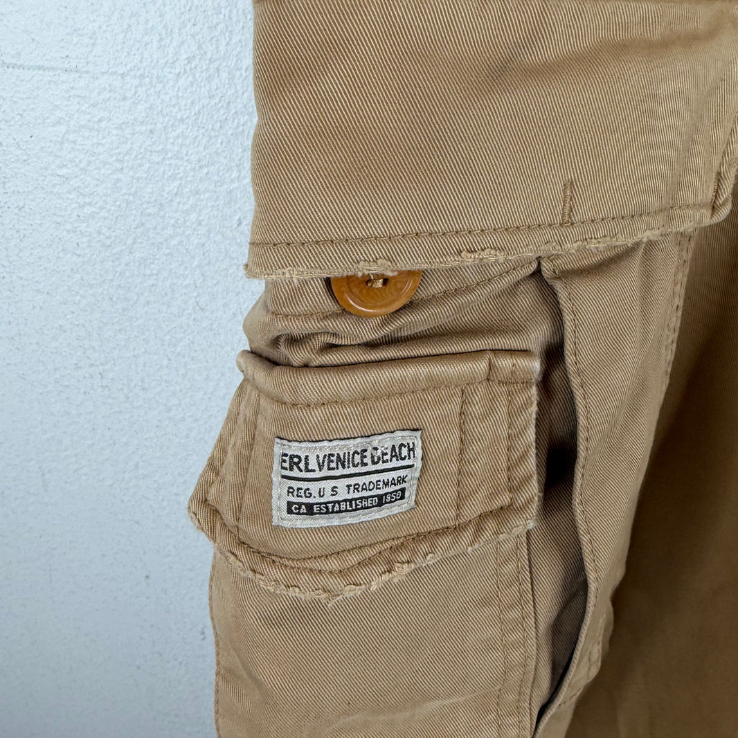 ERL Baggy Khaki Cargo Pants