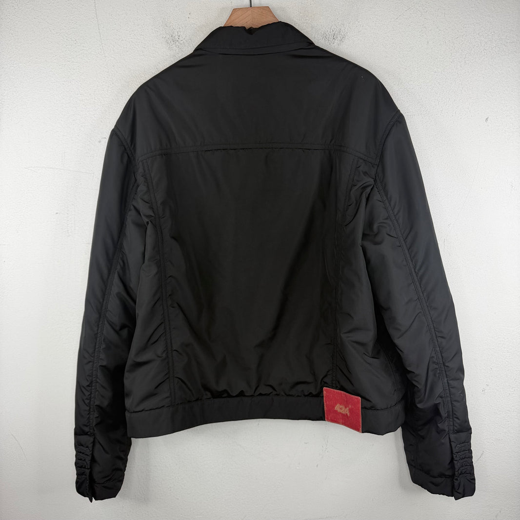 424 Padded Nylon Trucker Jacket