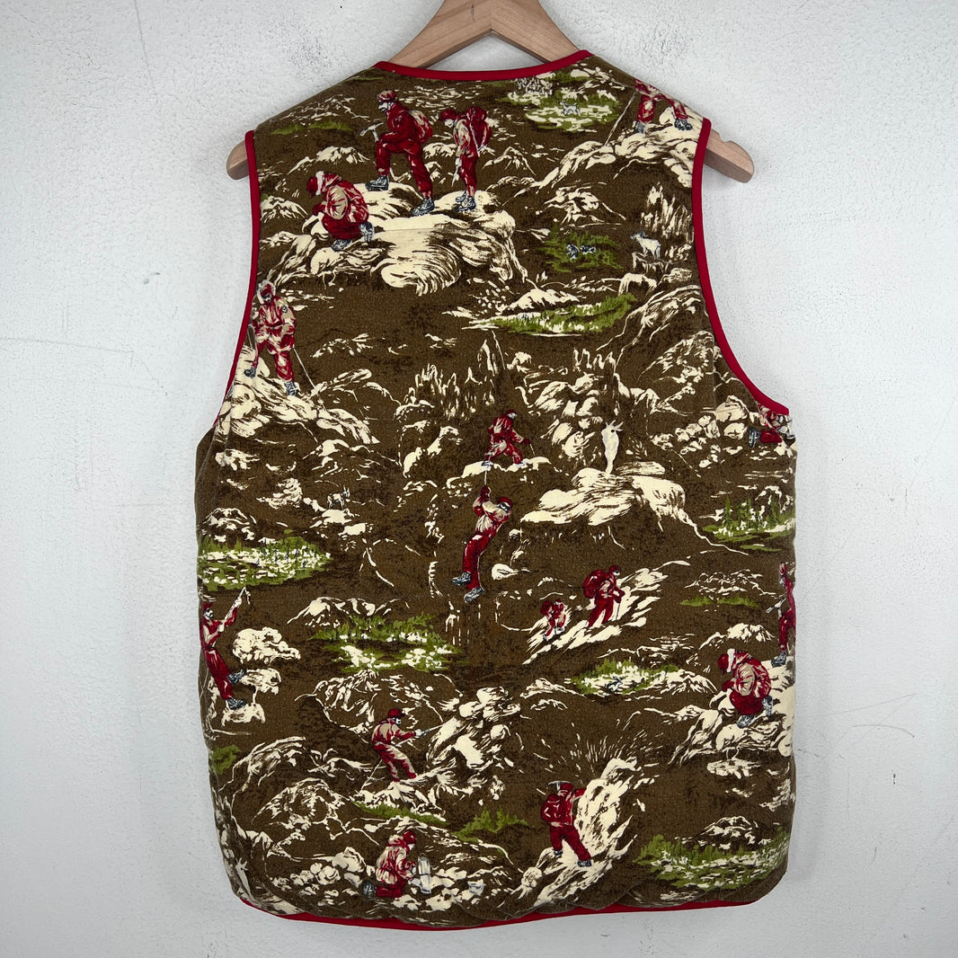 Visvim Red Kuba Down Puffer Vest