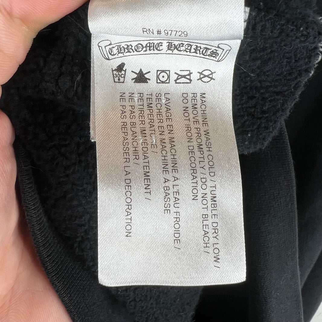Chrome Hearts Eyechart Zip-Up Hoodie