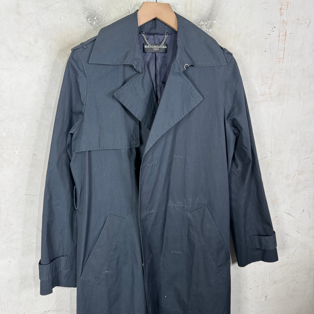Balenciaga 16' Canvas Trench Jacket