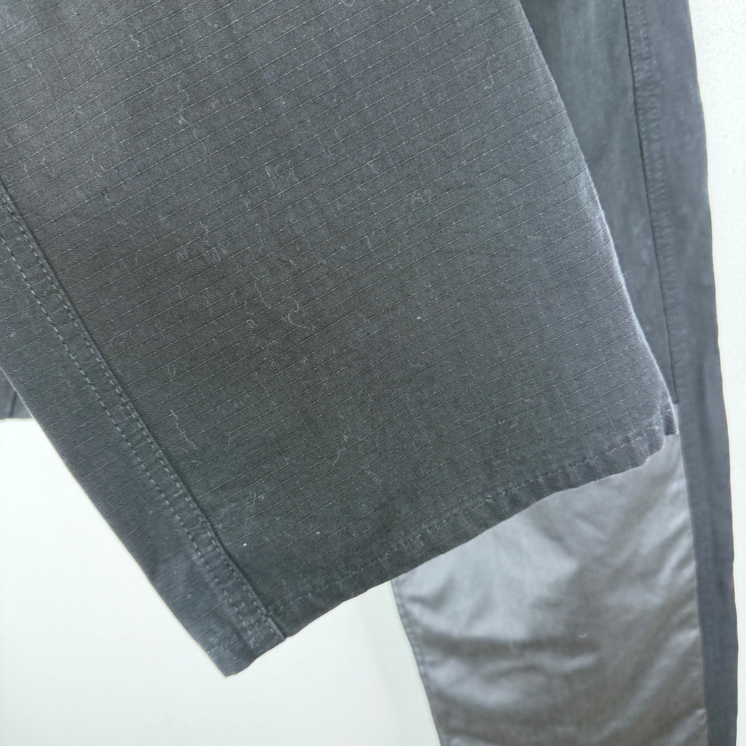 Junya Watanabe Black Ripstop Knee Patch Trousers