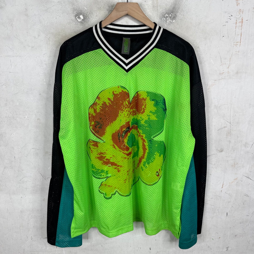 Endless Denim Mesh Hockey Jersey