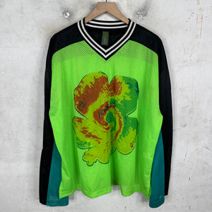 Endless Denim Mesh Hockey Jersey