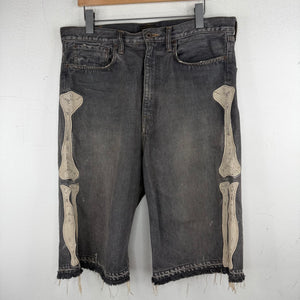 Kapital Black Bone Shorts