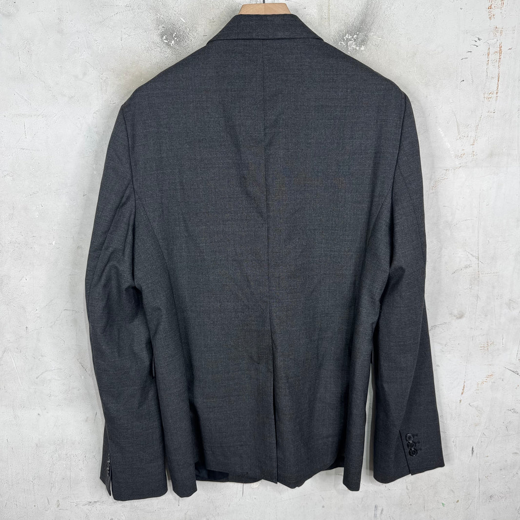 Acne Studios Grey Wool 2 Piece Suit