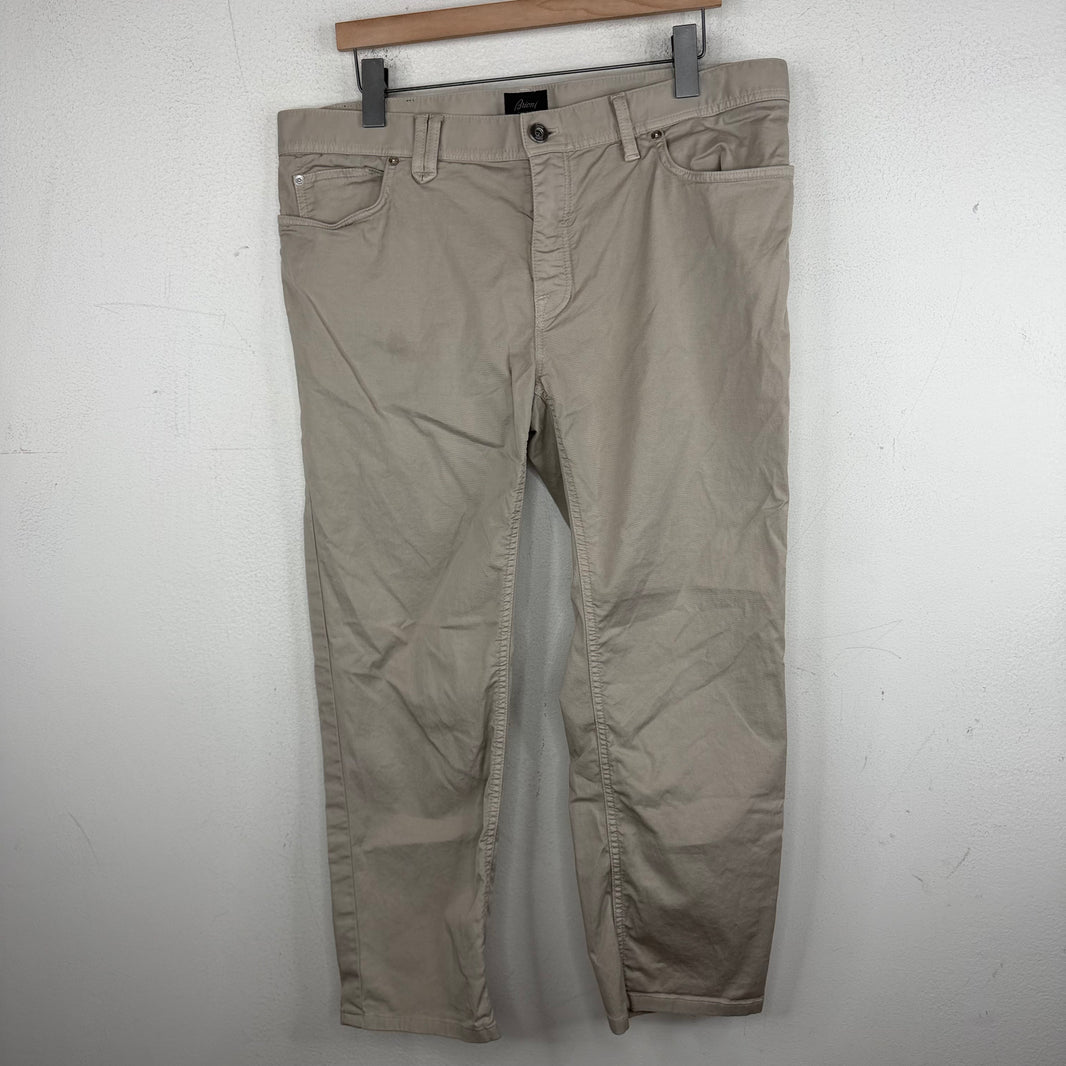 Brioni Beige 5 Pocket Pants