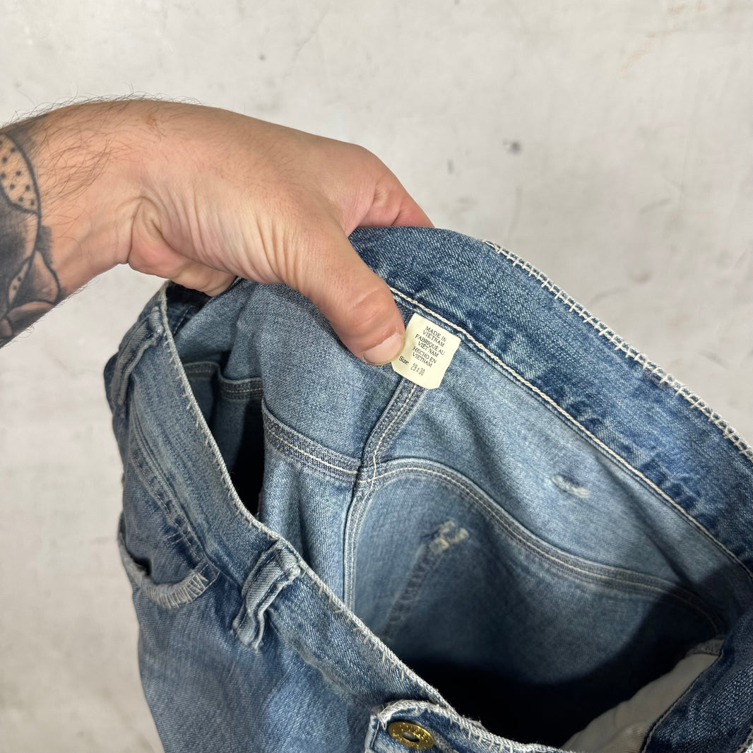 RRL Lightwash Repaired Vintage 5P Jeans