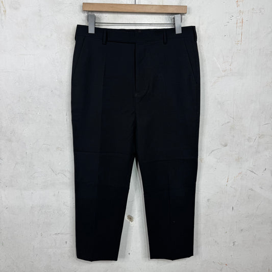 Rick Owens 3/4 Length Black Trousers