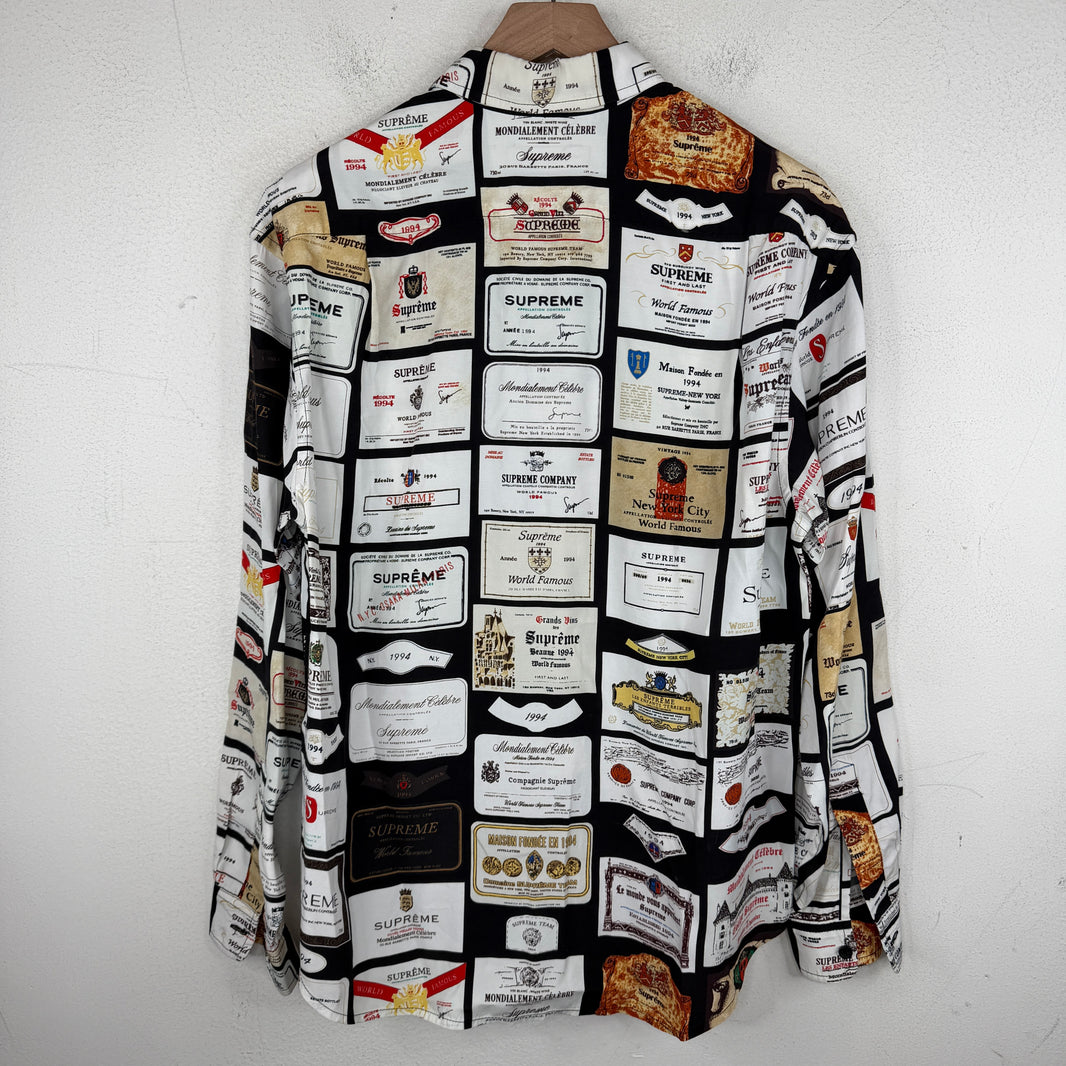 Supreme Labels Button Up LS Shirt