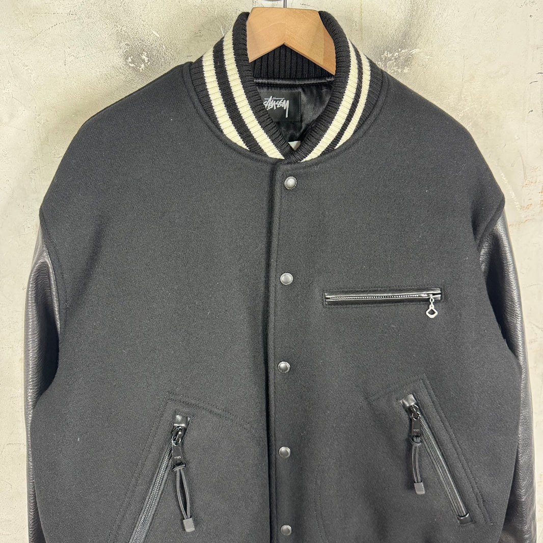Stussy x Junya Dragon Varsity Jacket