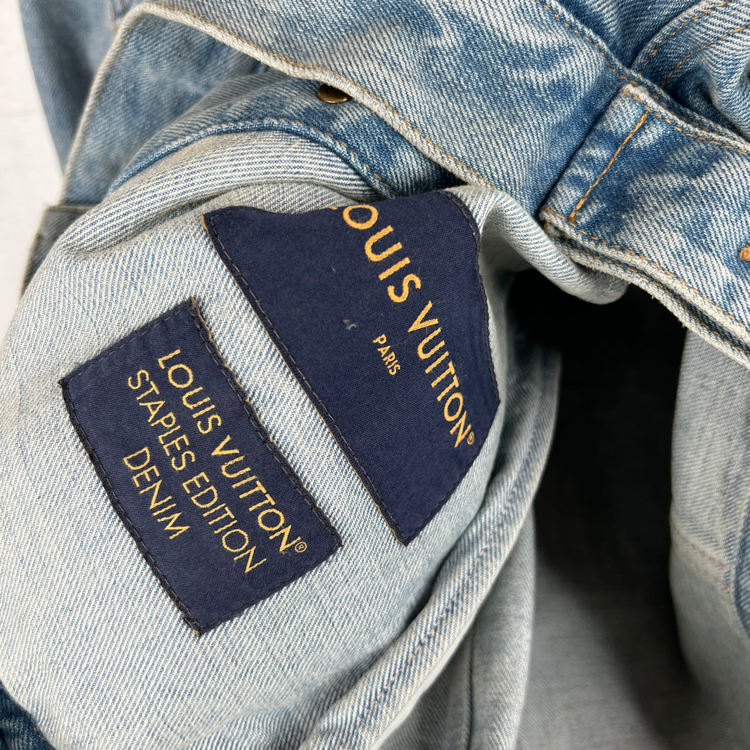 Louis Vuitton Embroidered Trucker Denim Jacket