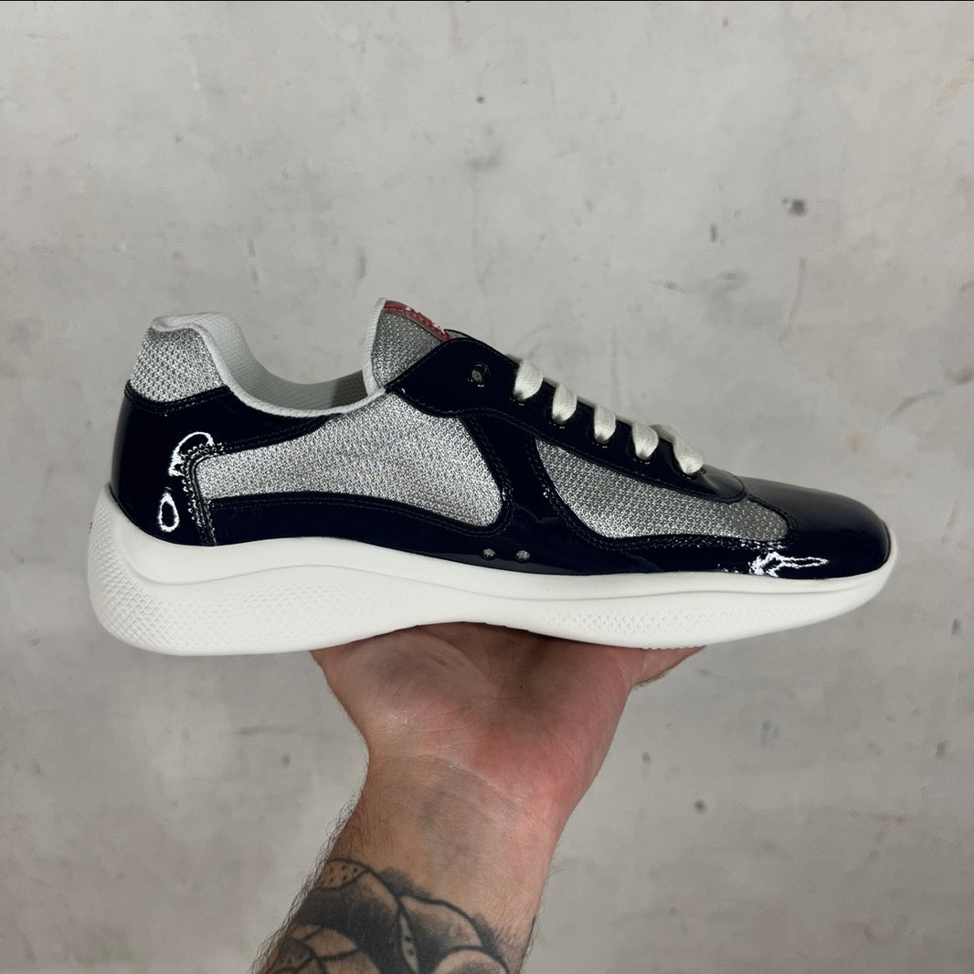 Prada Navy Patent Americas Cup