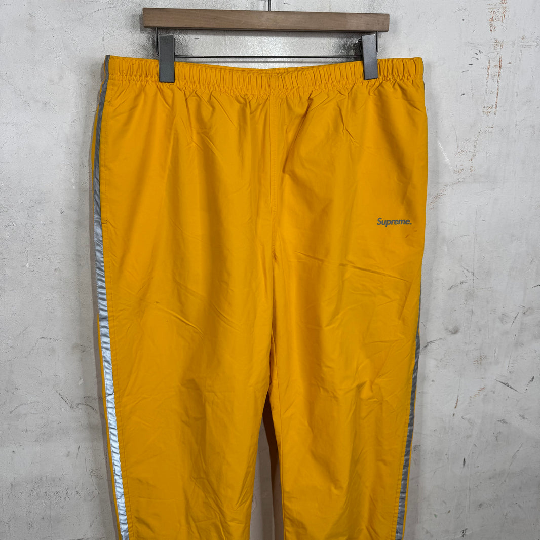 Supreme Yellow Reflective Nylon Pants