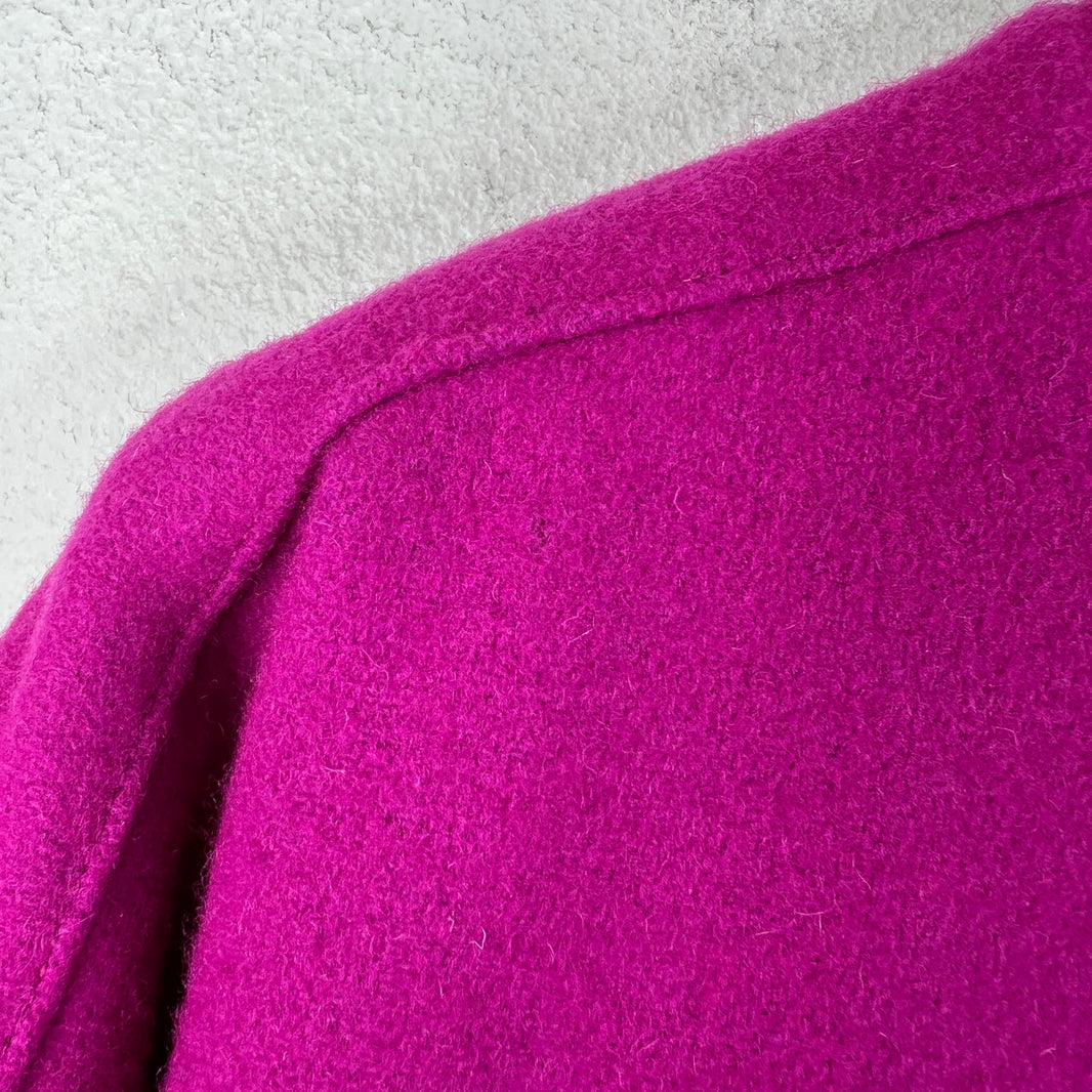 Supreme Magenta Drill Team Varsity Jacket