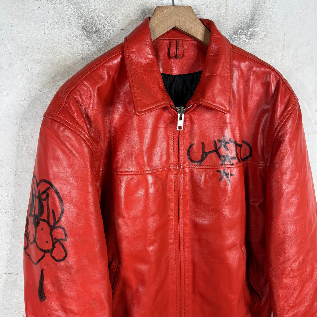Supreme x Yohji Yamamoto Chito Leather Jacket