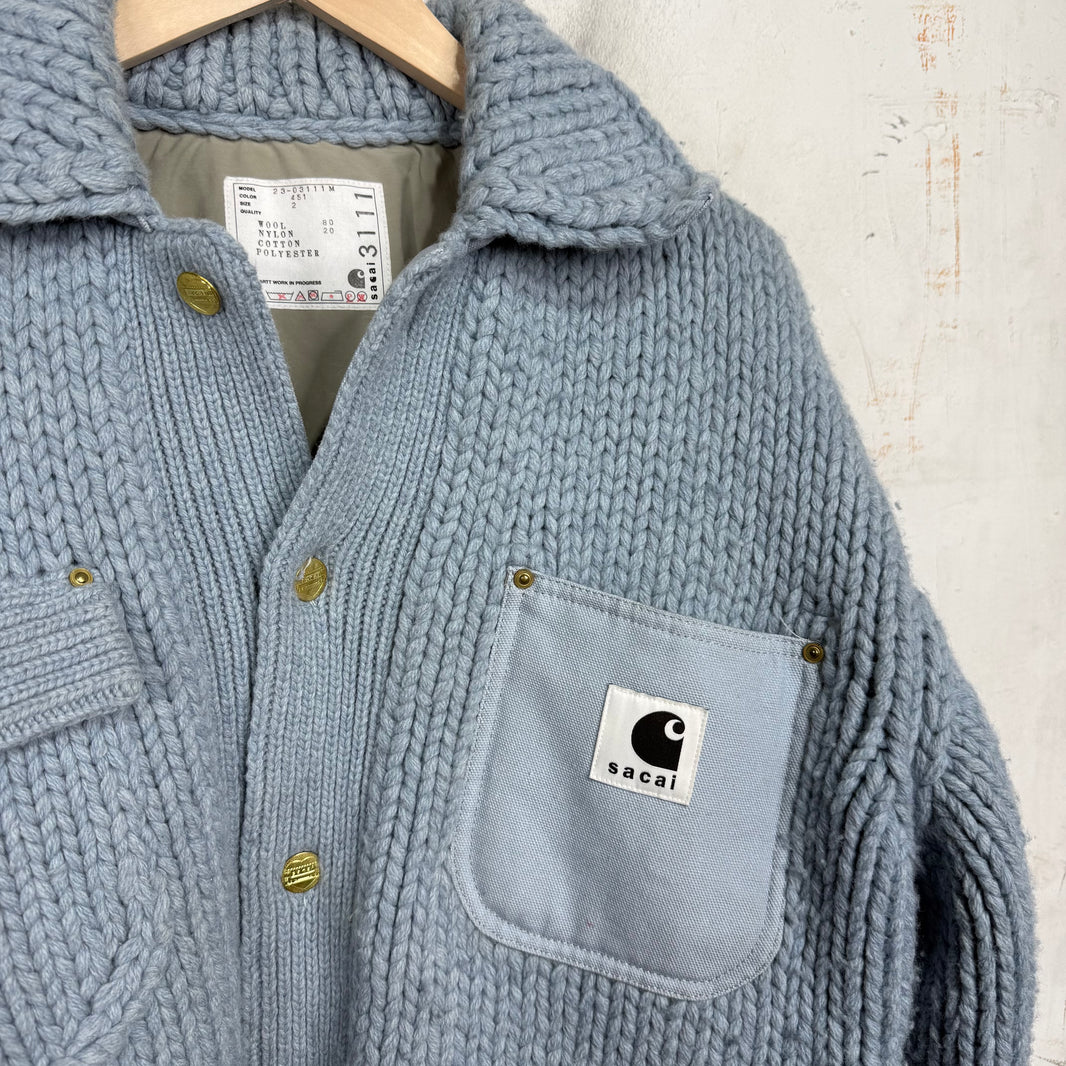 Sacai x Carhartt WIP Knit Michigan Jacket