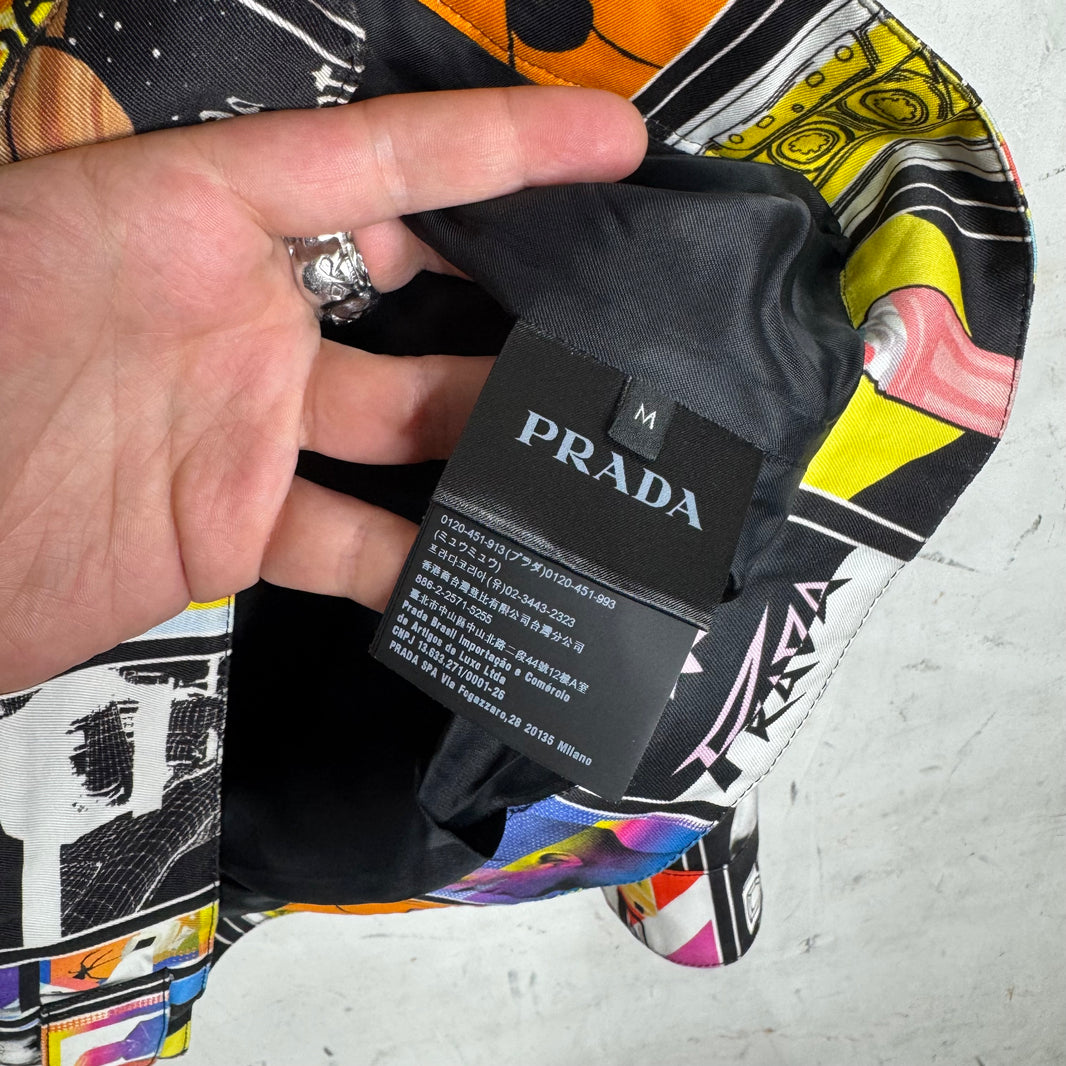 Prada Grid Comic Jacket
