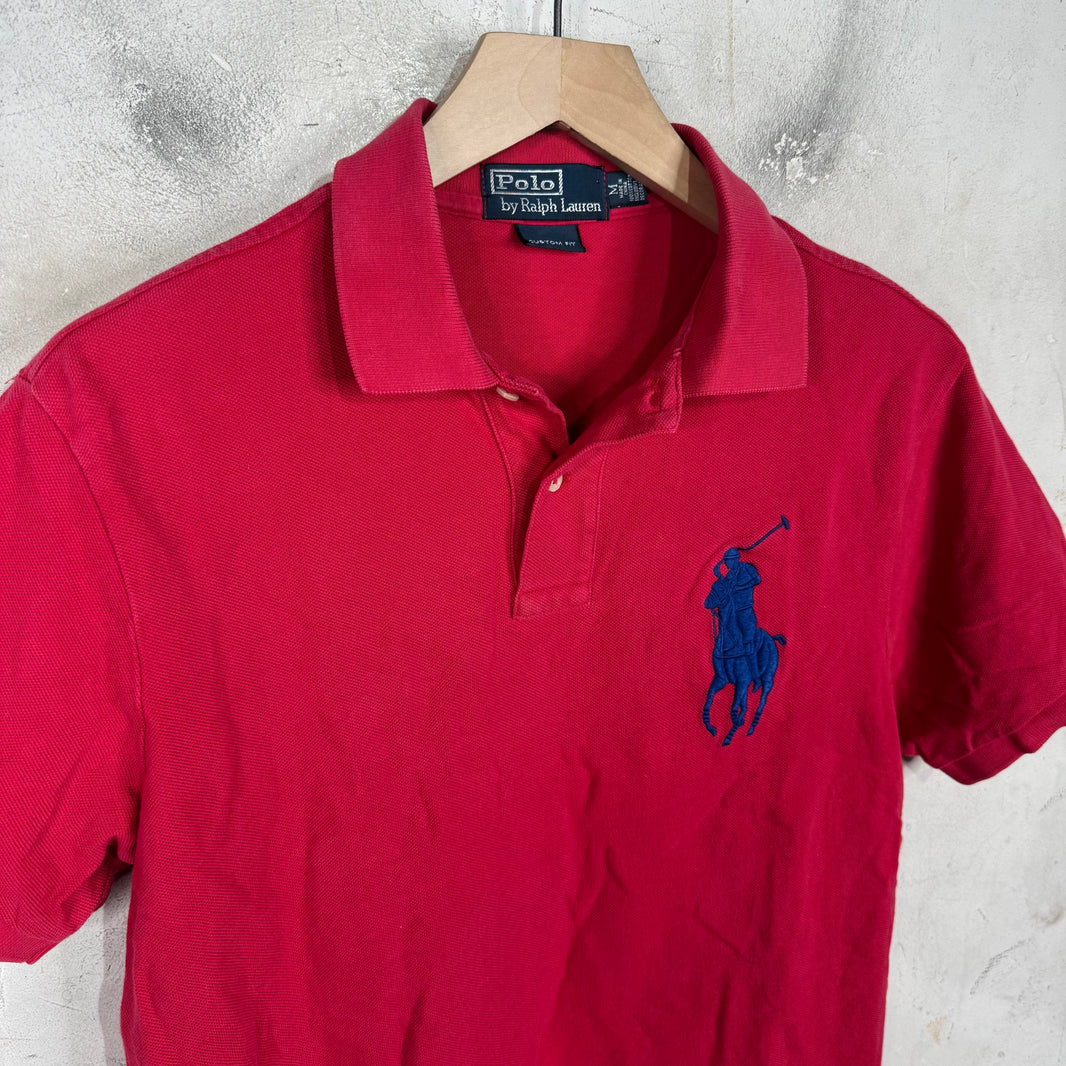 Ralph Lauren Red/Blue #3 Big Pony Polo