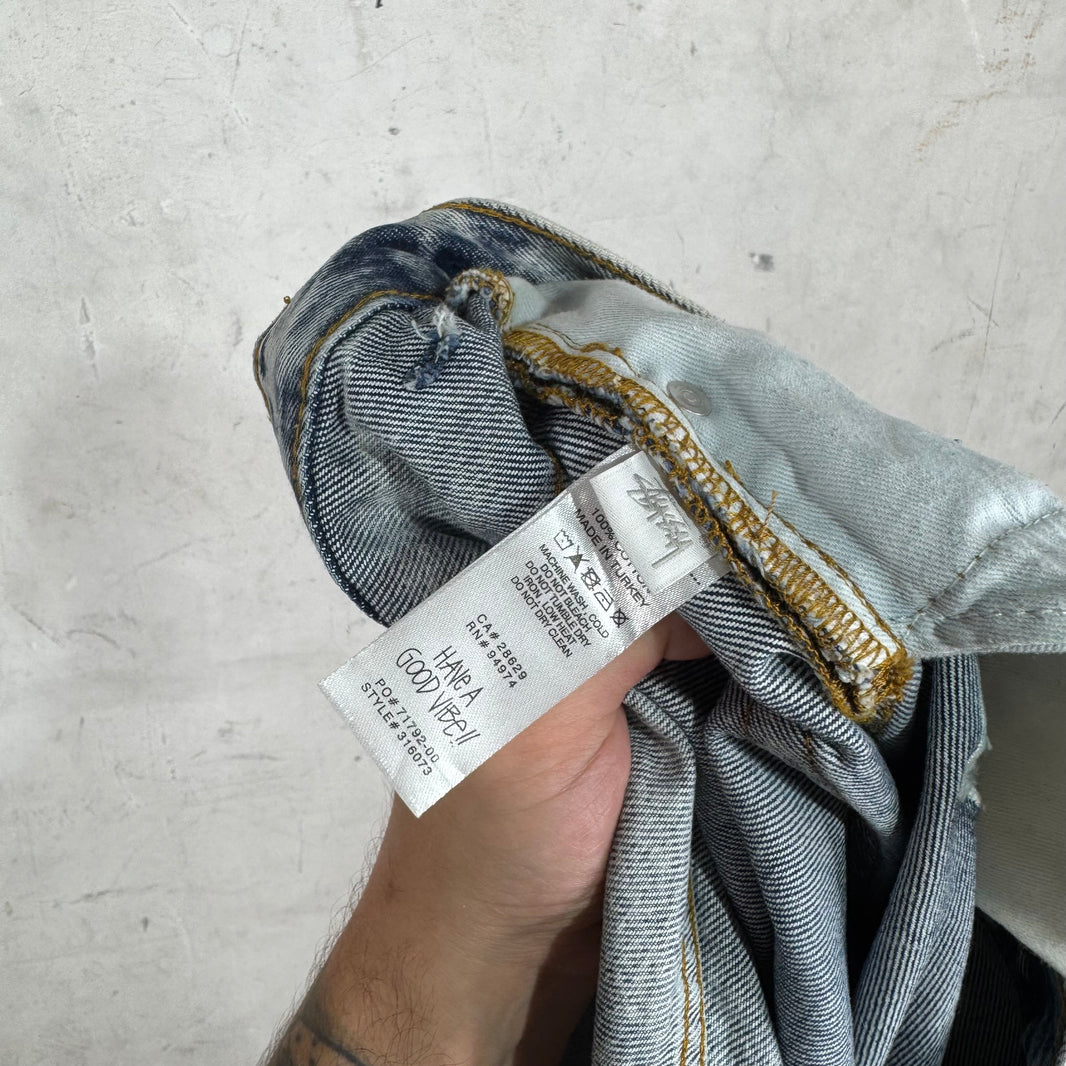 Stussy x Dries Van Noten Stencil Jeans