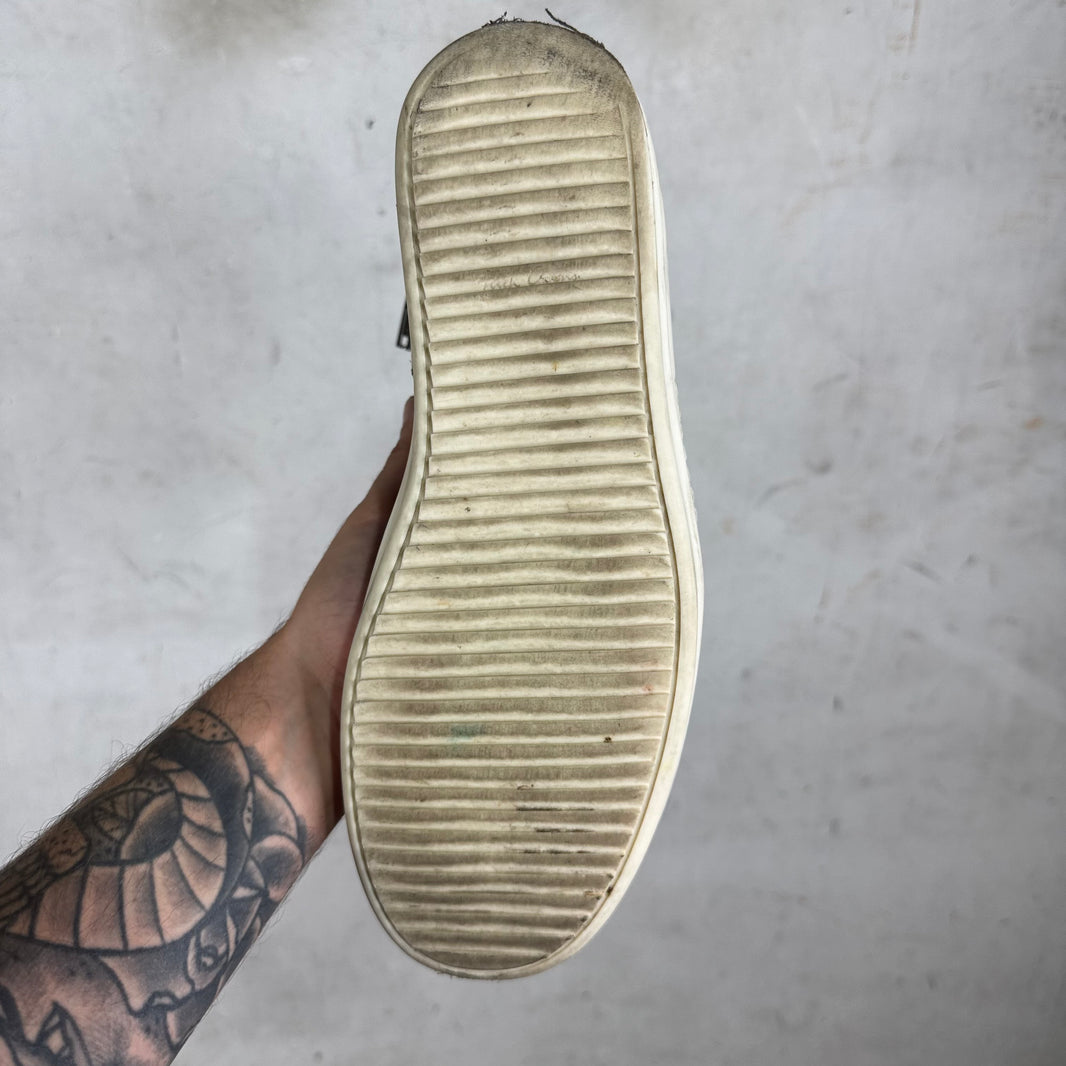 Rick Owens Black/White Geobaskets