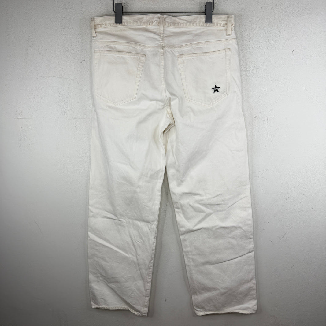 Supreme White Selvedge Jeans