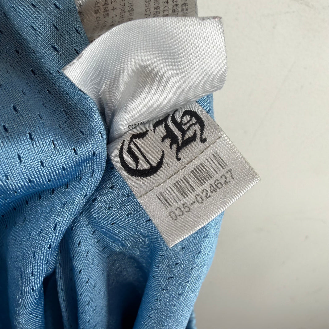 Chrome Hearts Blue Stadium Shorts