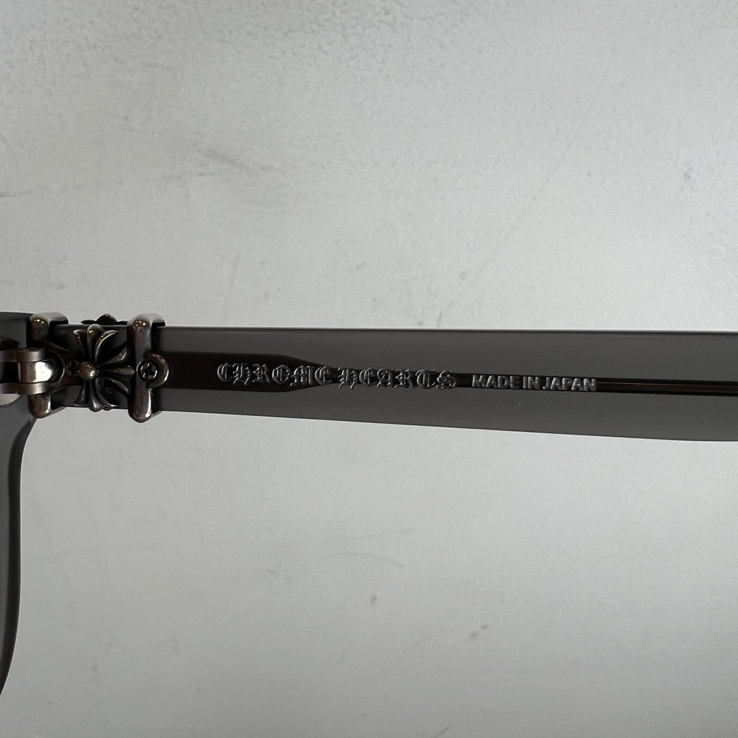 Chrome Hearts Gray Vagilante Glasses