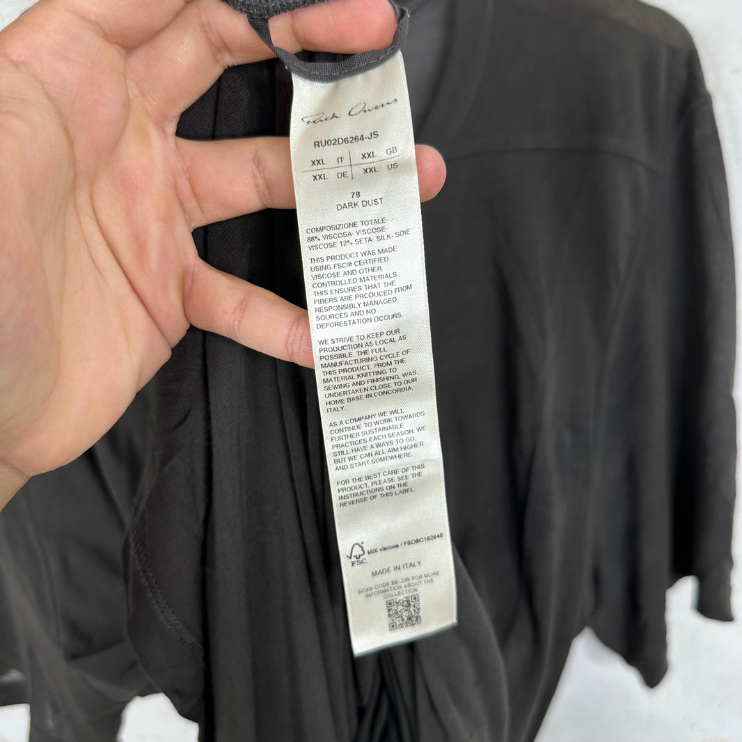 Rick Owens Viscose Long Shirt