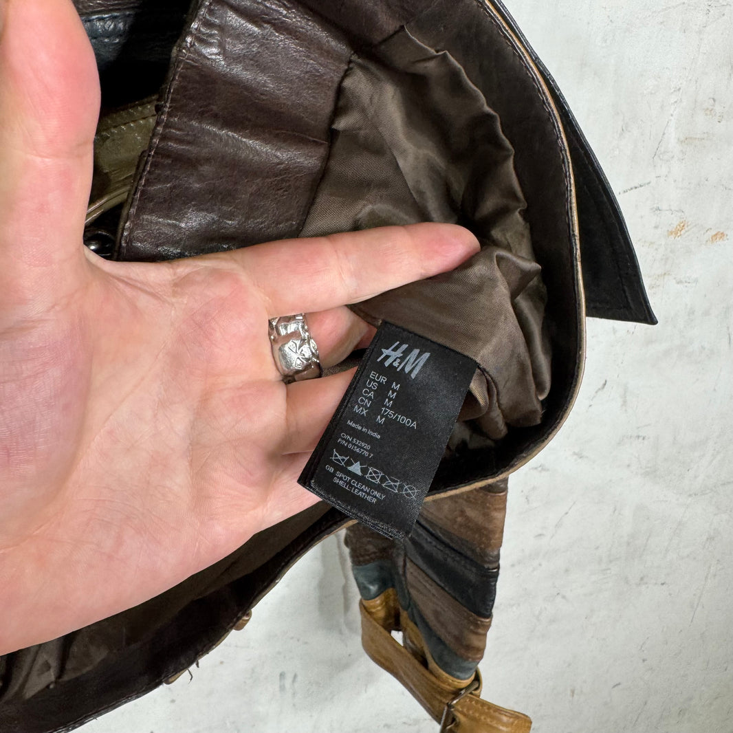 Margiela x H&M Leather Belt Jacket