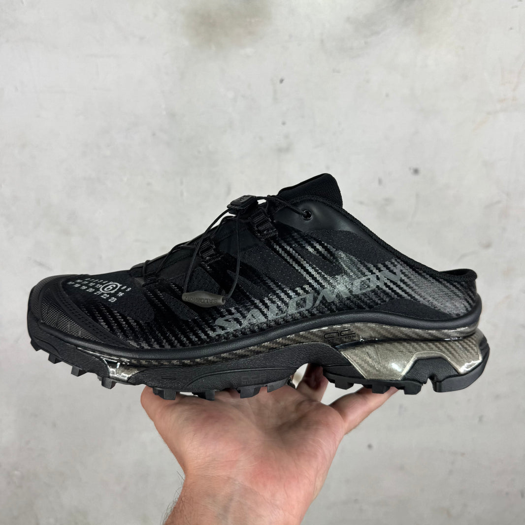 Salomon x MM6 XT4 Black Mules