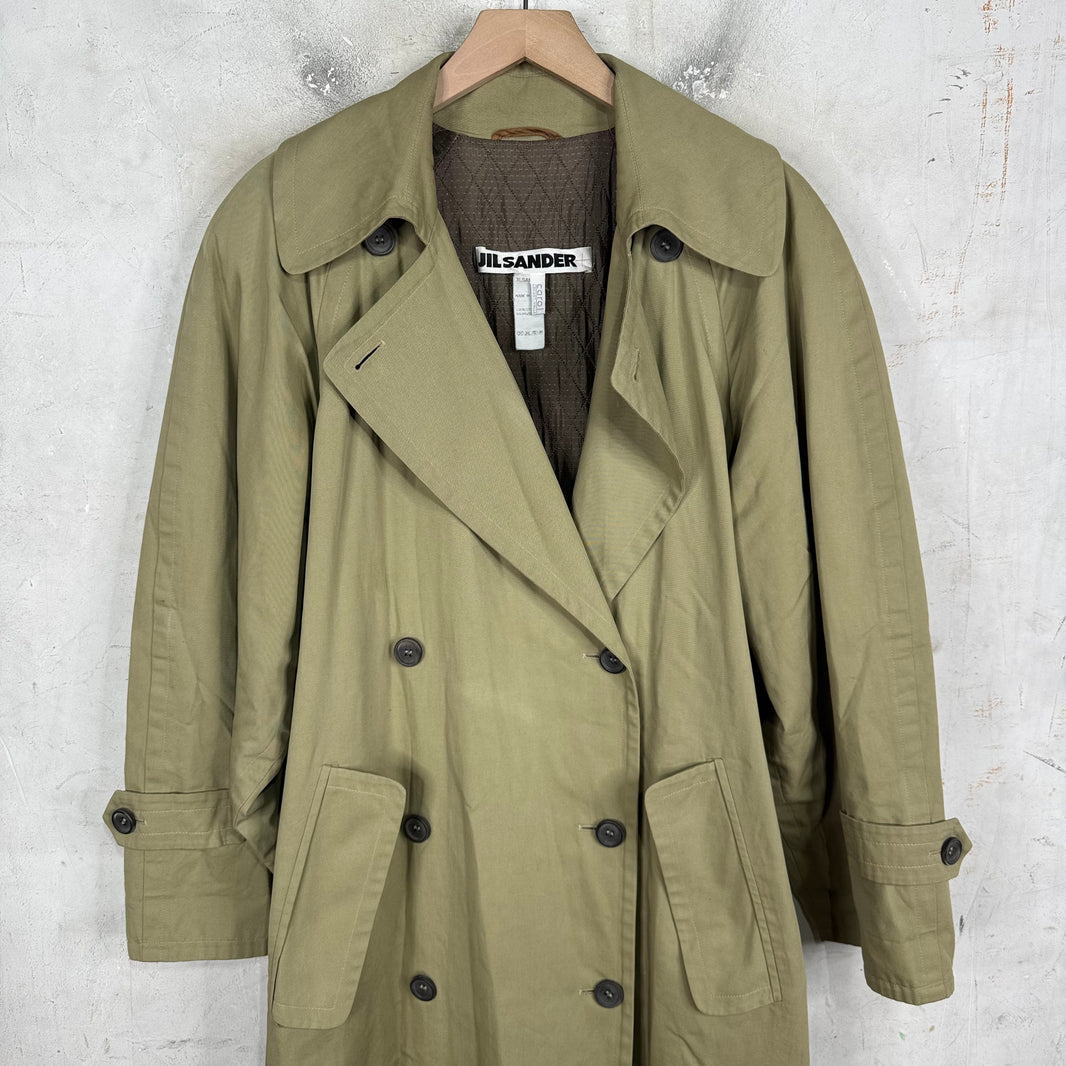 Jil Sander Vintage Beige Trench Coat