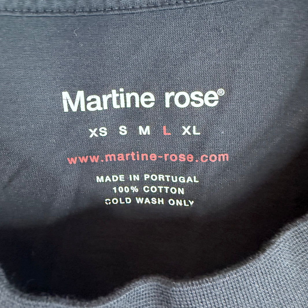 Martine Rose Black Good Time T-Shirt