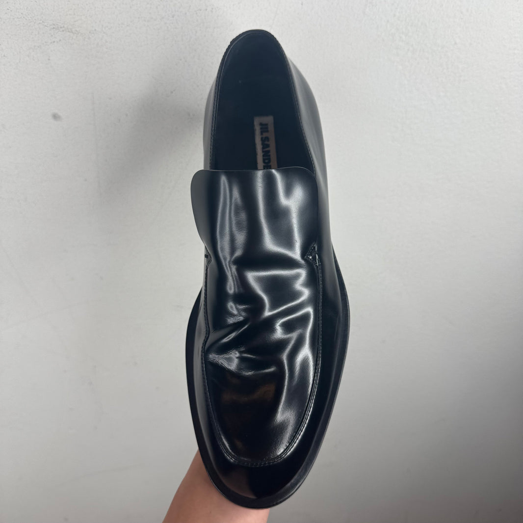 Jil Sander Black Loafers