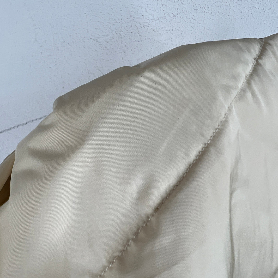 Prada Beige Puffer Scarf